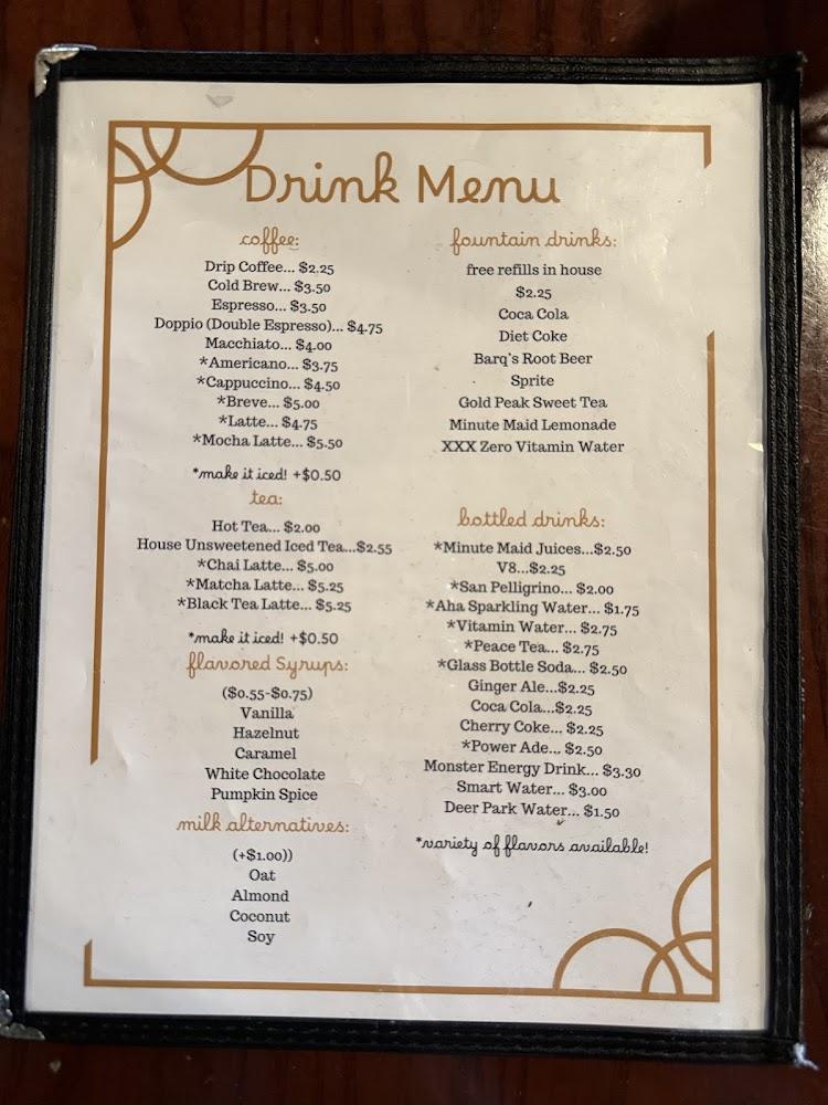 Fork Street Bistro and Bakery Menu image 4